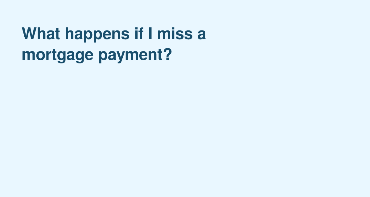 Missed Mortgage Payments: Fees, Credit Hits & Solutions
