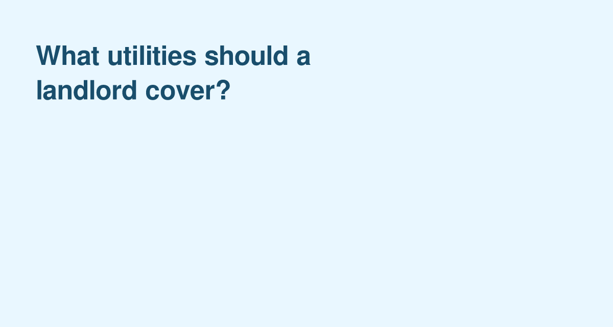 Who Pays for Water, Trash, and Other Utilities in U.S. Rentals?