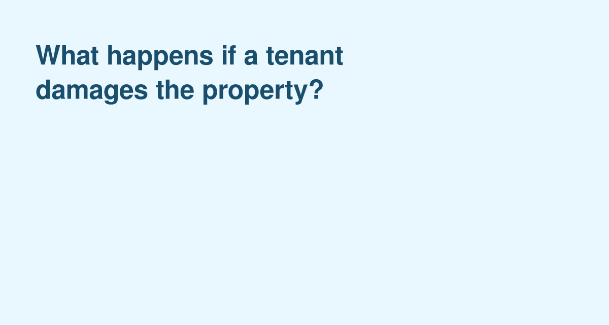 Tenants Damage Rental Property: Landlord Remedies and Repair Costs