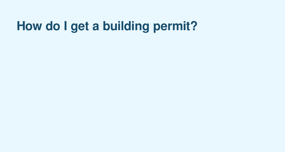 Building Permit Checklist: From Application to Approval